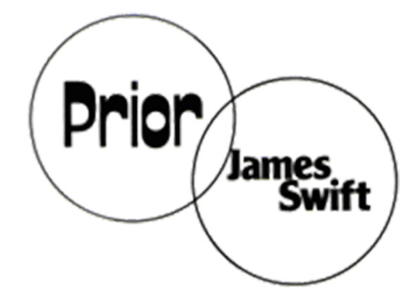 The Prior Scientific and James Swift Microscope logos combined.