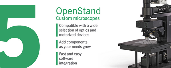 OpenStand custom microscopes