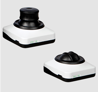 Ergonomic XY and Z axis microscope joystick controllers.