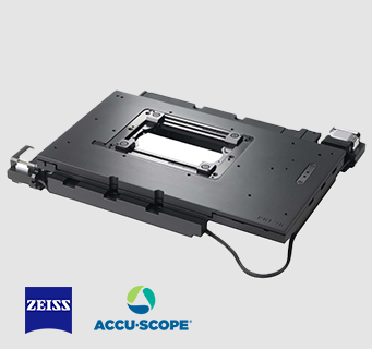 H1117 Motorized Inverted Microscope XY Stage for Zeiss Accuscope Inverted Microscopes.
