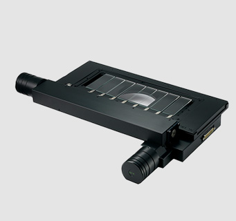 ProScan H138A motorized stage with extended lateral travel for imaging large samples or multiple slides.