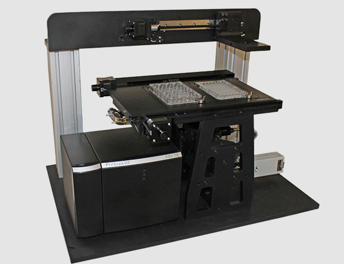 Inverted Microscope with Transfer Capability