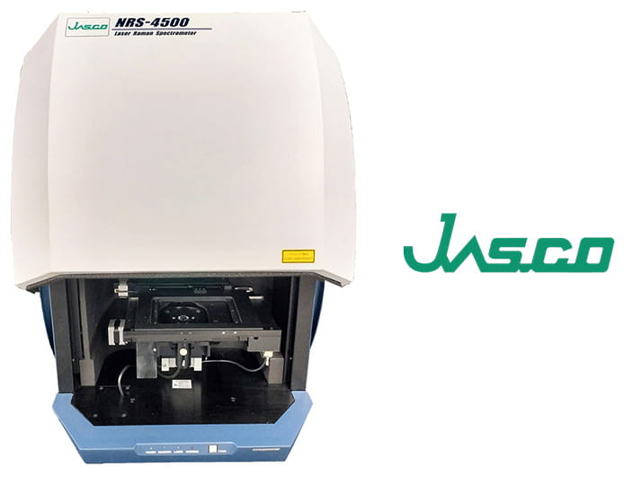 Desktop Raman spectrometer, equipped with OptiScan.
