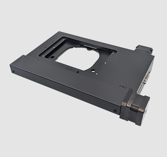 OptiScan ES111 stepper motor XY stage for upright microscopes.